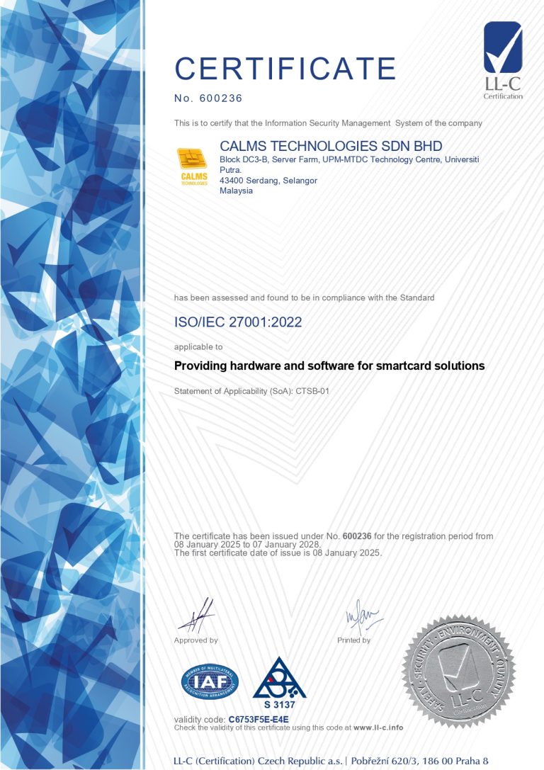 ISO 27001 Certificate Calms_page-0001