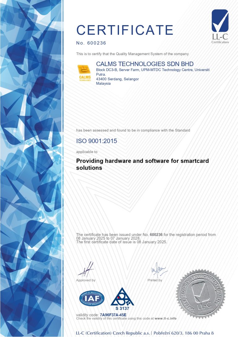 ISO 9001 Certificate Calms_page-0001